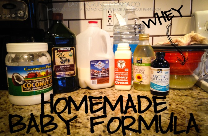 Homemade Baby Formula - by EarthyCrunchyMama